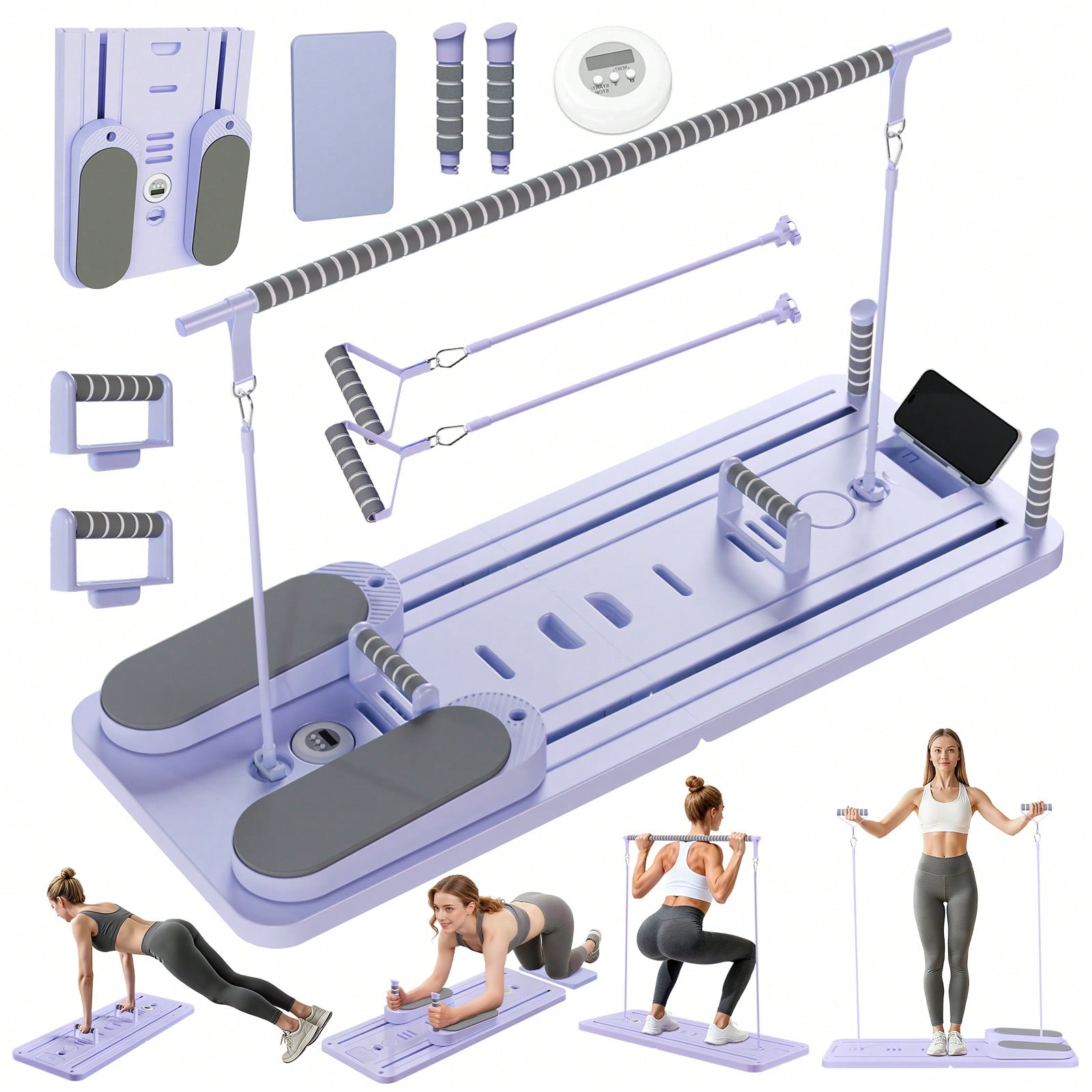 Pilates & Yoga Training Center - Pilates Reformer With Bar, Pilates Board