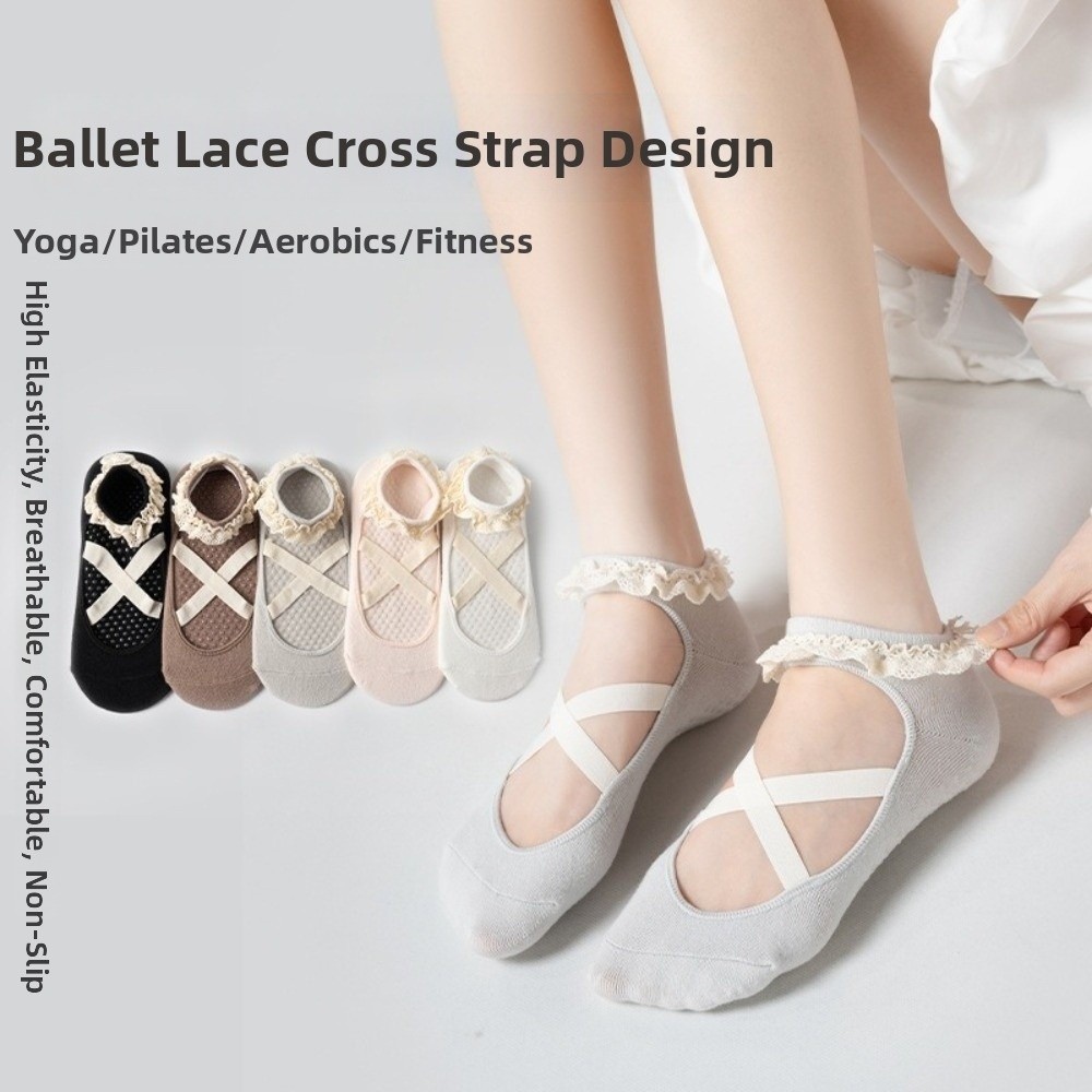 Gifts Non Slip Yoga Socks Lace - Pilates Yoga Gifts ulasan dan harga