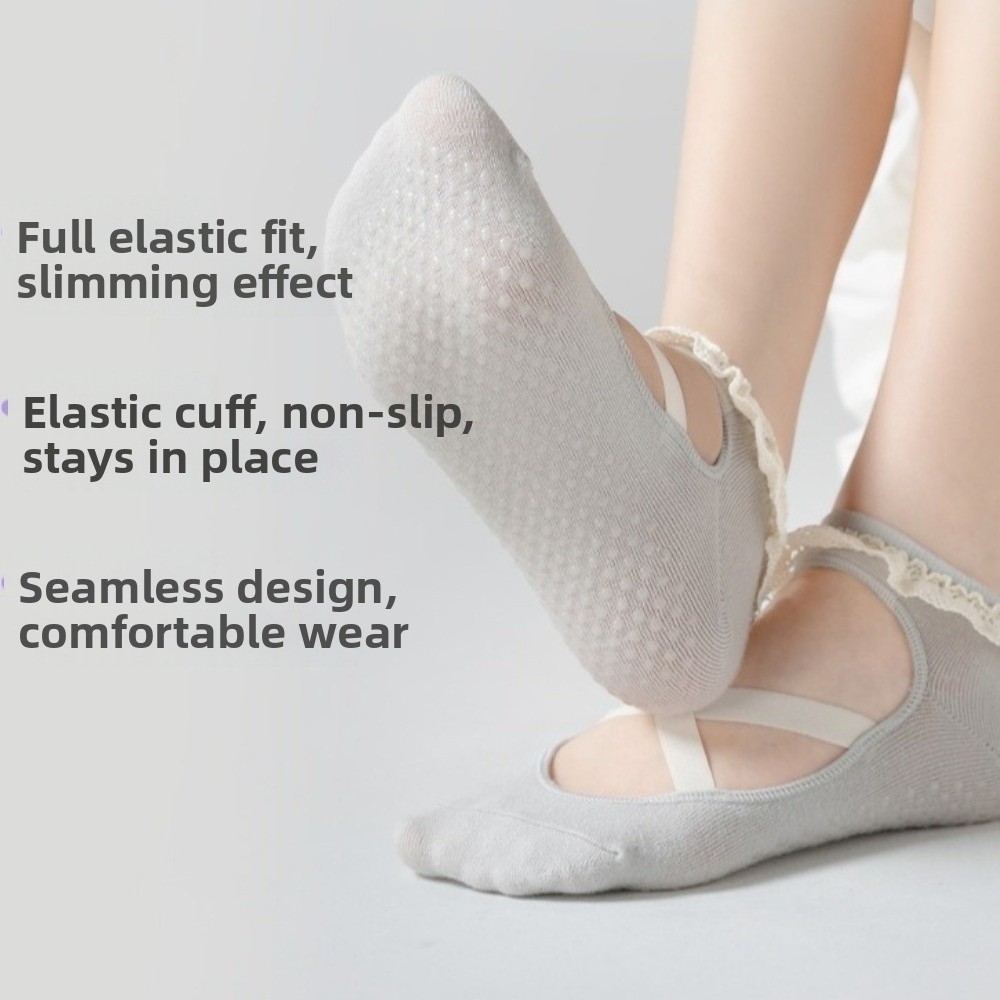 Gifts Non Slip Yoga Socks Lace - Pilates Yoga Gifts ulasan dan harga