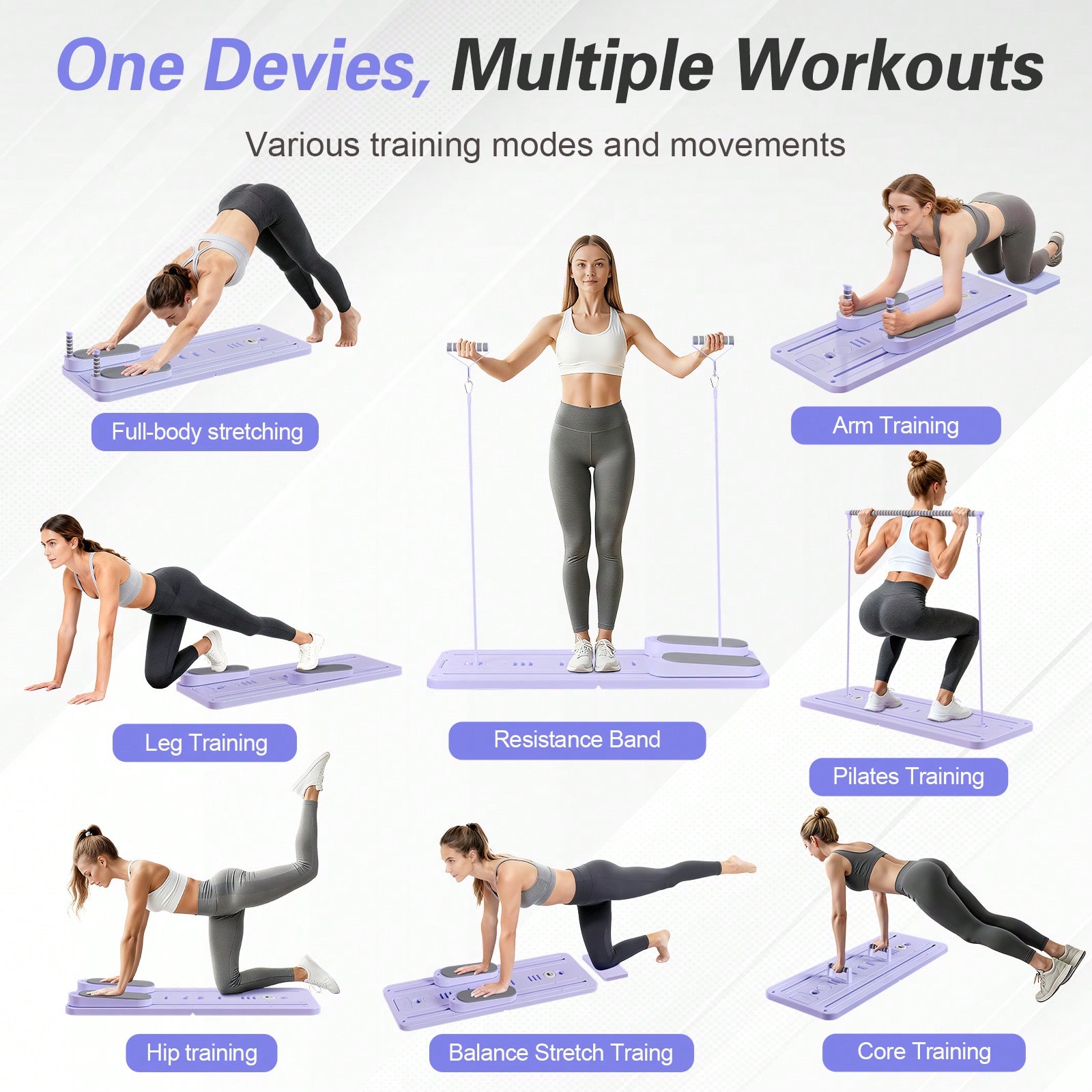 Pilates Reformer With Bar, Pil - Pilates & Yoga Training Center ulasan dan harga