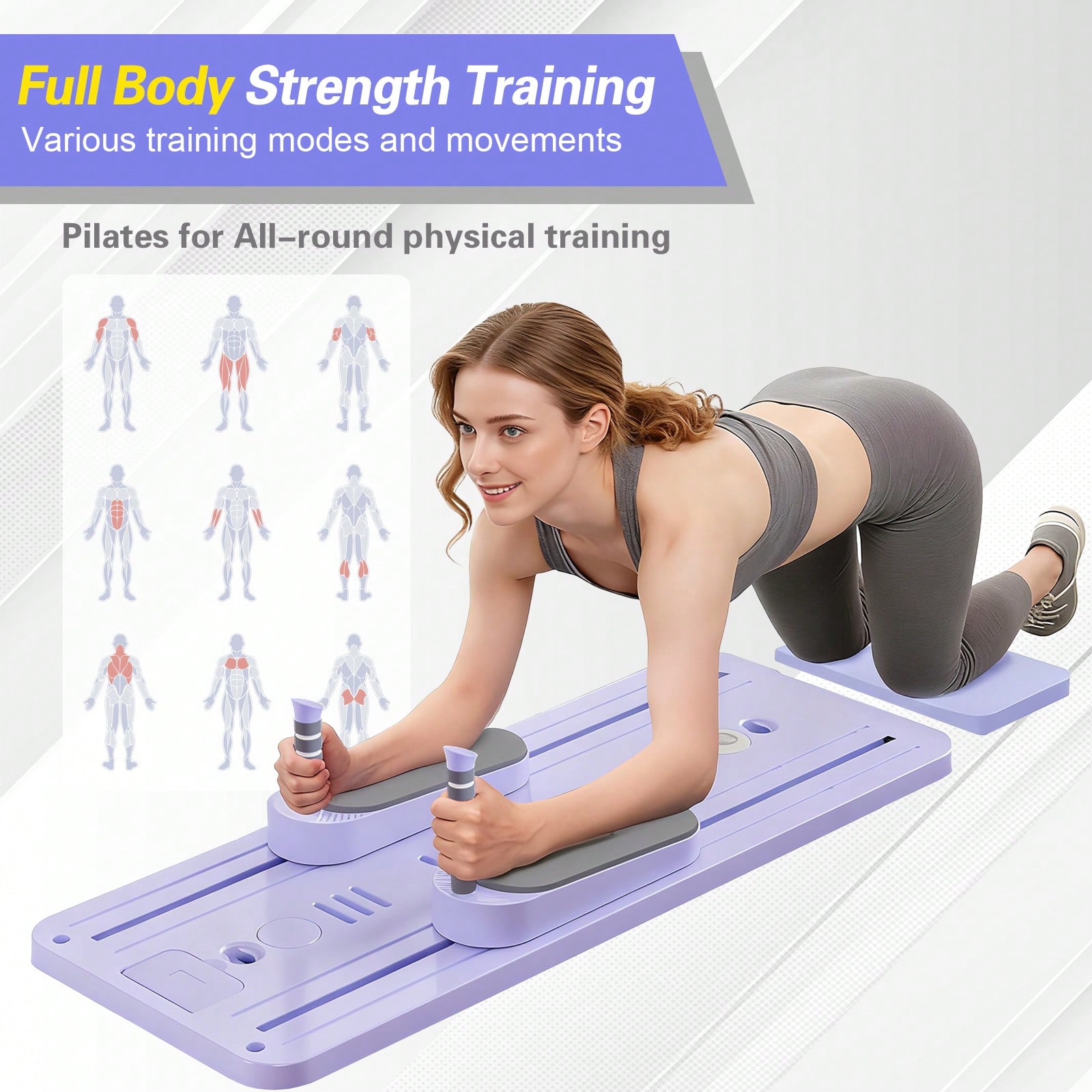 Pilates Reformer With Bar, Pil - Pilates & Yoga Training Center ulasan dan harga
