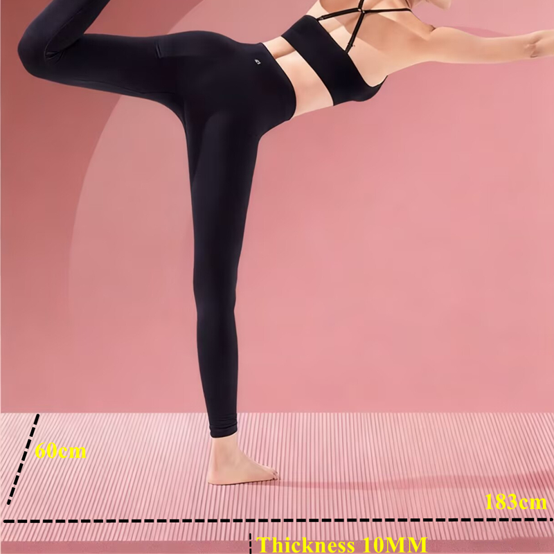 Training 183x60cm  Non-slip Tr - Pilates Yoga Mat Thickness ulasan dan harga