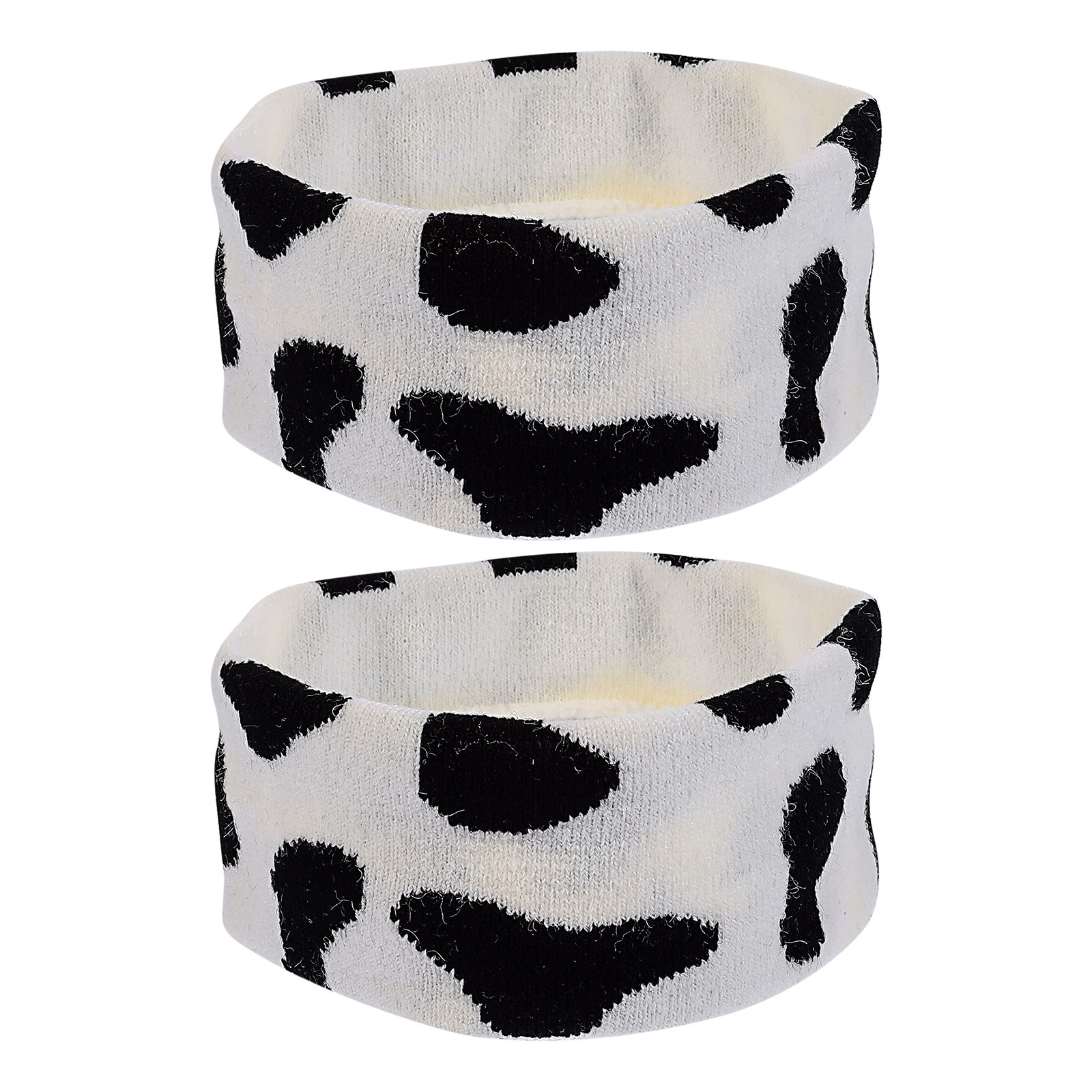 2Pcs Cow Print Yoga Headbands  - Pilates Yoga Gifts ulasan dan harga
