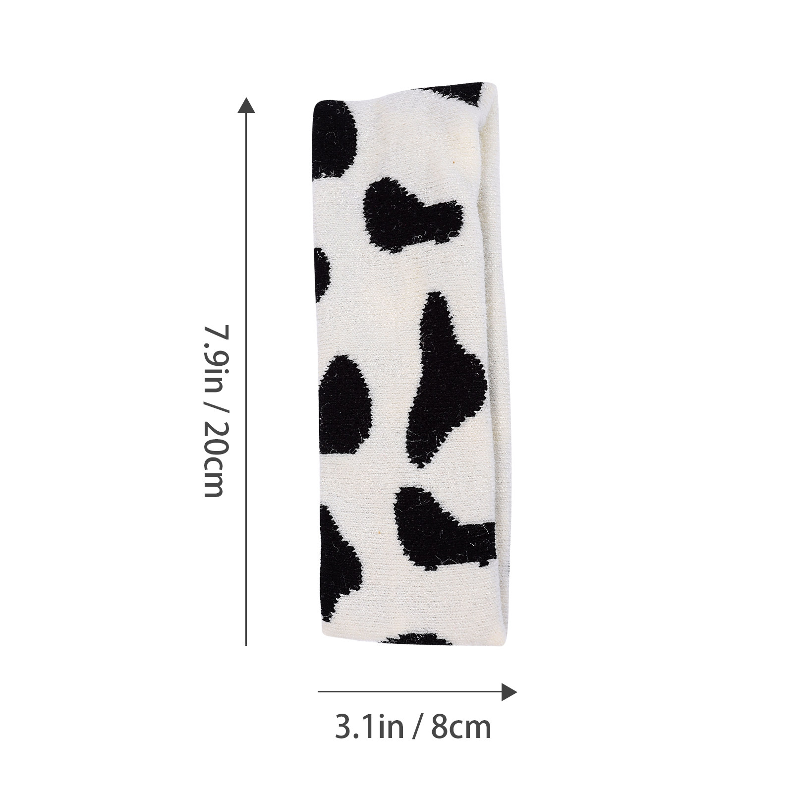 2Pcs Cow Print Yoga Headbands  - Pilates Yoga Gifts ulasan dan harga
