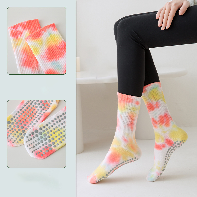 3 Pairs Gradient Yoga Socks fo - Pilates Yoga Hose ulasan dan harga