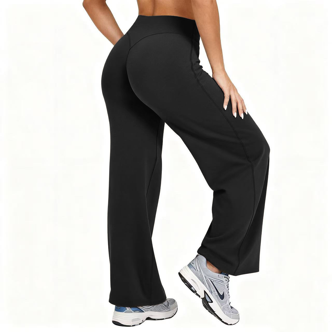 Women Plus Size Yoga Wide-leg  - Pilates & Yoga Training Center ulasan dan harga