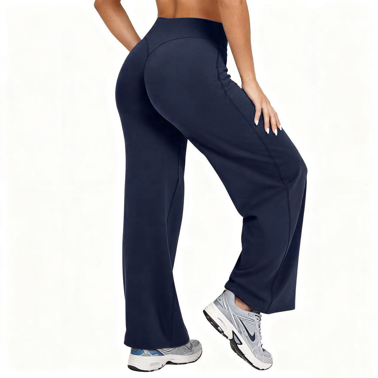 Women Plus Size Yoga Wide-leg  - Pilates & Yoga Training Center ulasan dan harga