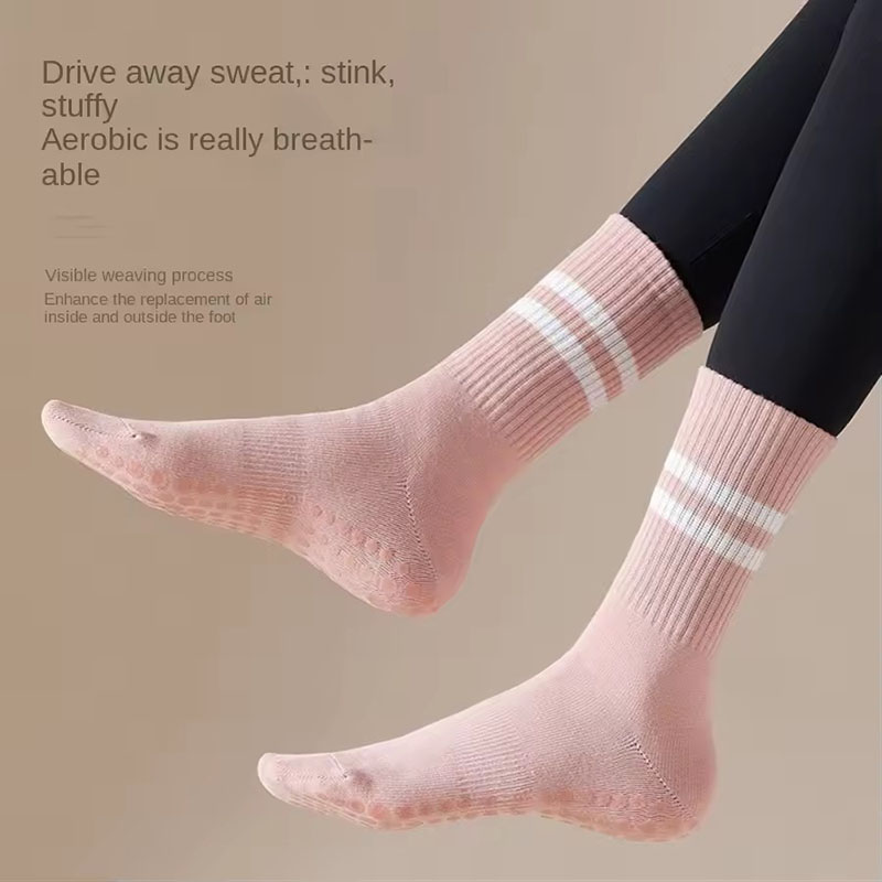 4 Pairs of Mid Tube Double Bar - Pilates Yoga Hose ulasan dan harga