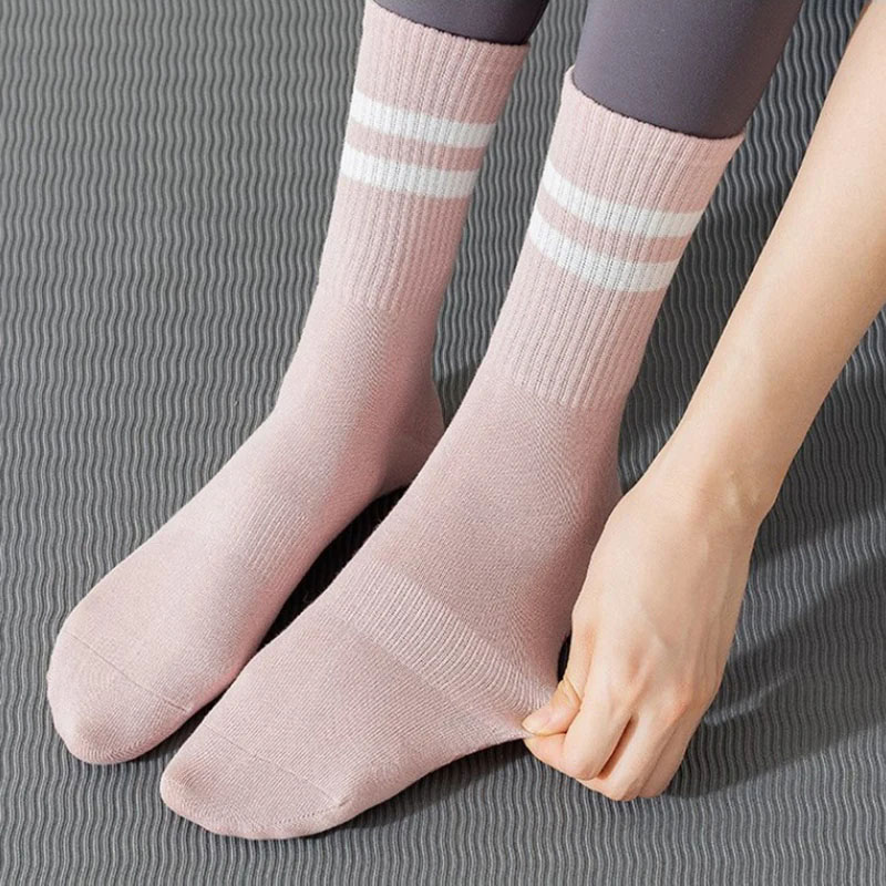 4 Pairs of Mid Tube Double Bar - Pilates Yoga Hose ulasan dan harga