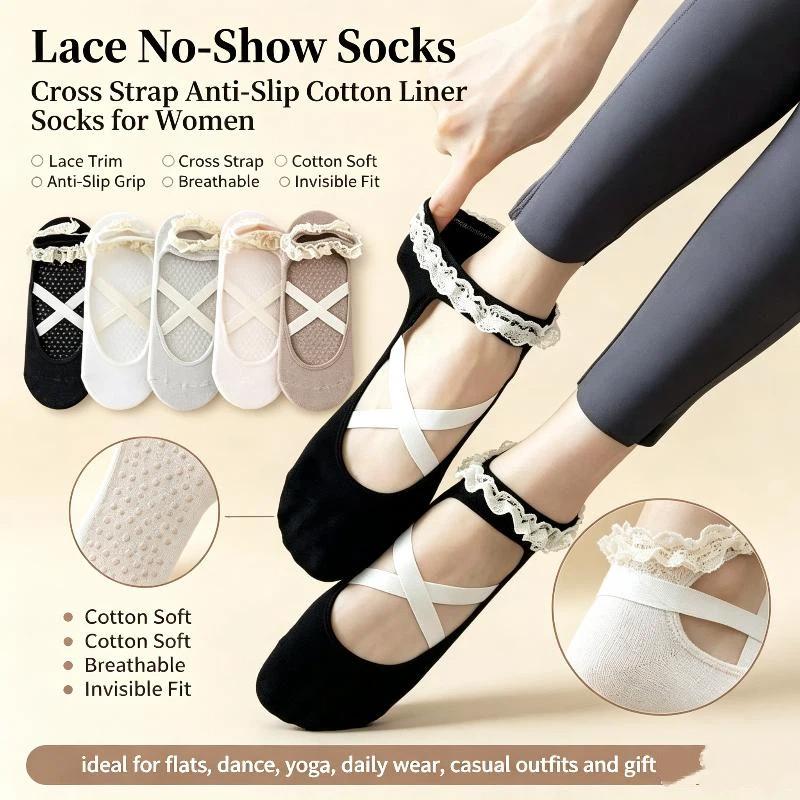 1Pairs Cute Lacework Pilates S - Pilates & Yoga Training Center ulasan dan harga
