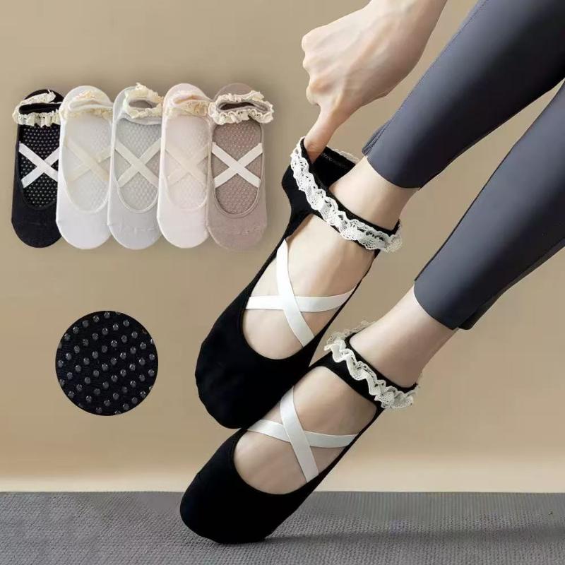 1Pairs Cute Lacework Pilates S - Pilates & Yoga Training Center ulasan dan harga