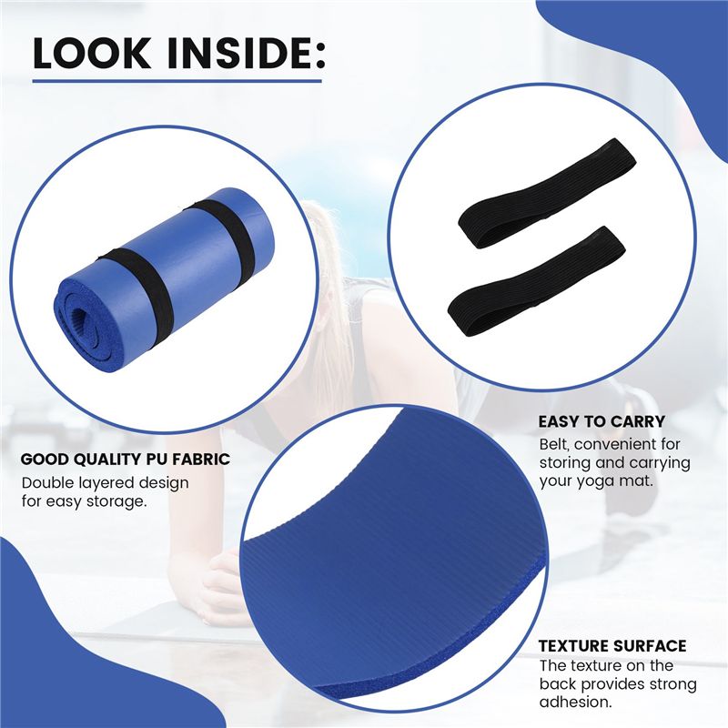 15MM Thick Yoga Mat Comfort Fo - Pilates Yoga Mat Thickness ulasan dan harga