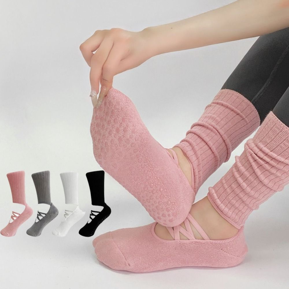 Breathable Fabric Grip Pilates - Pilates Yoga Hose ulasan dan harga